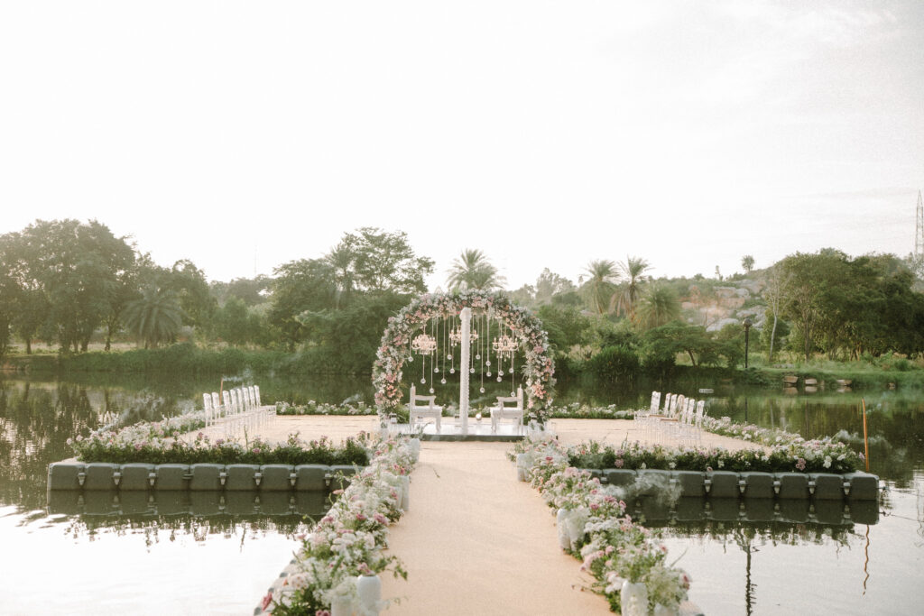 wedding decor colour combinations